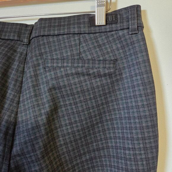EUC LIKE NEW KUT FROM THE KLOTH PLAID SKINNY STRETCH PANTS SIZE 14 WOMENS - Picture 7 of 16